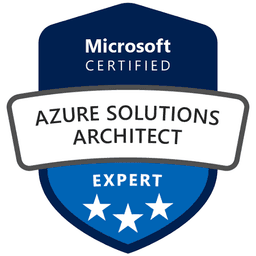 Microsoft Certified: Azure Solutions Architect Expert certification logo